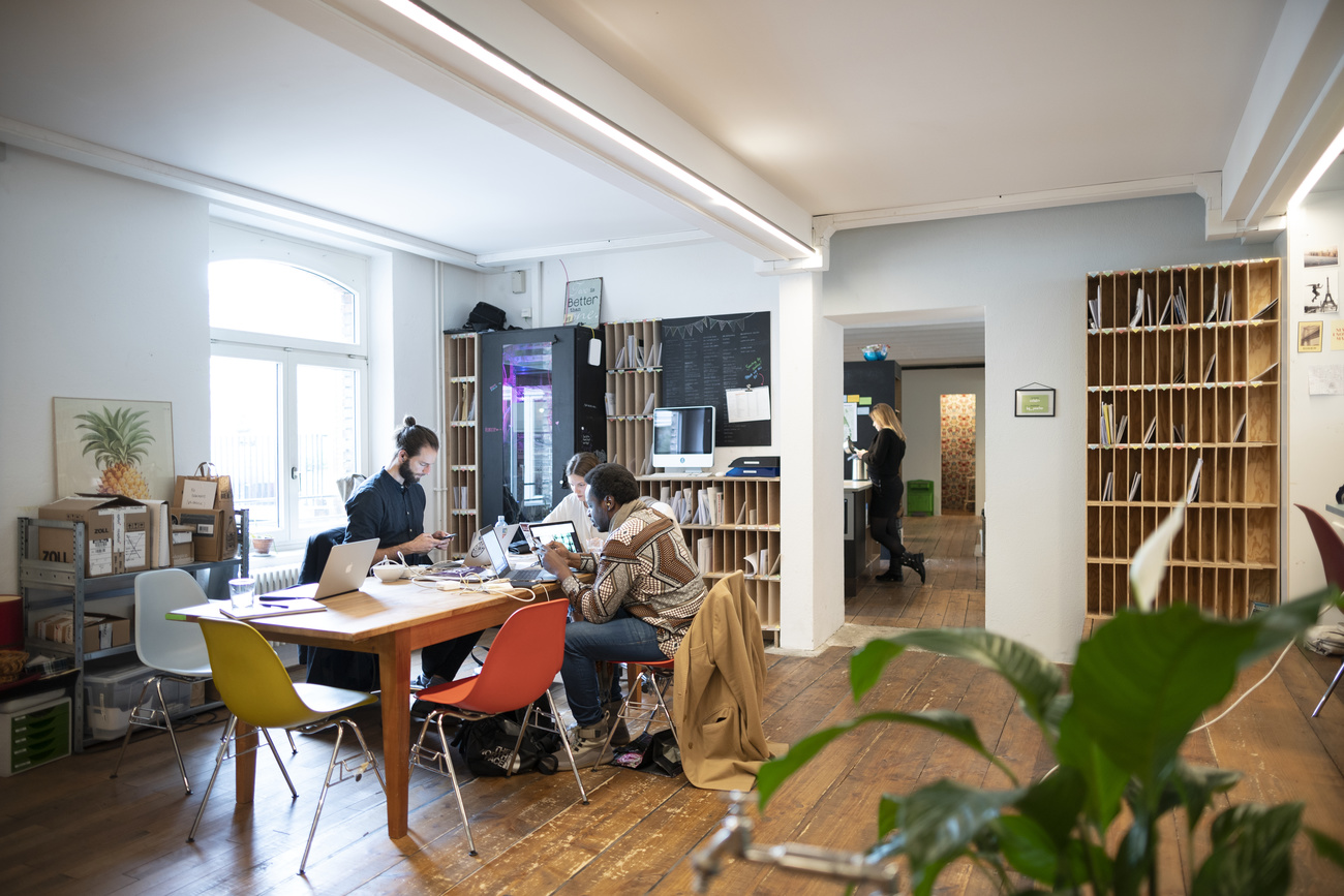 A co-working space for start-ups in Zurich