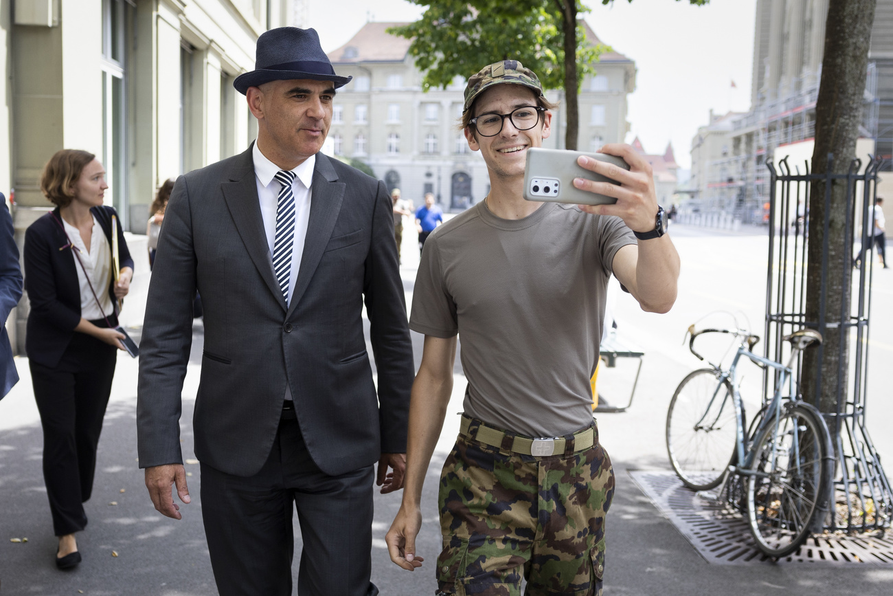 Passant heute selfie