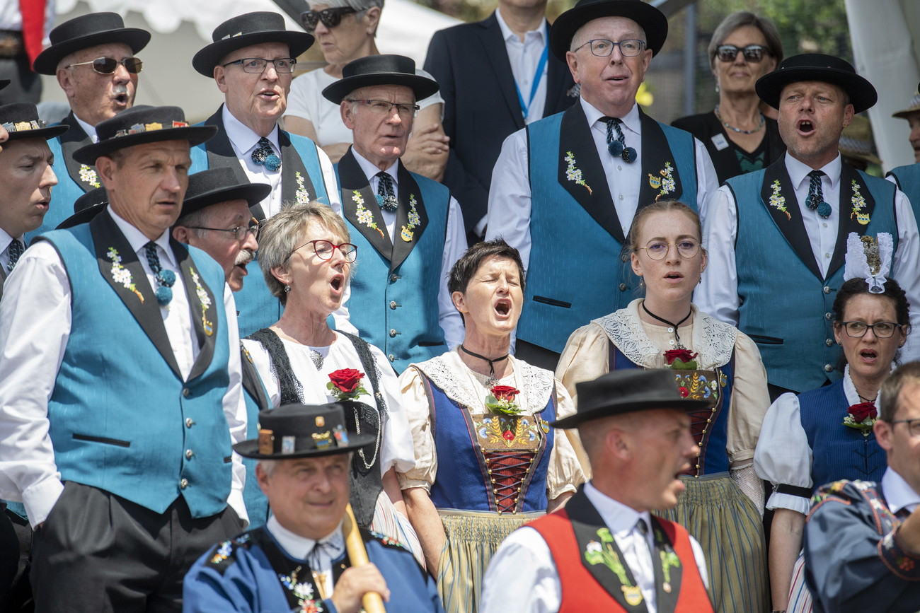 group of yodelers