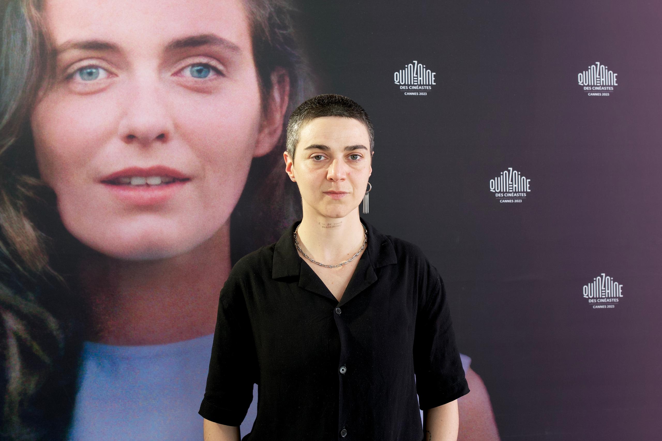Georgian-Swiss film maker Elene Naveriani at Cannes Film Festival