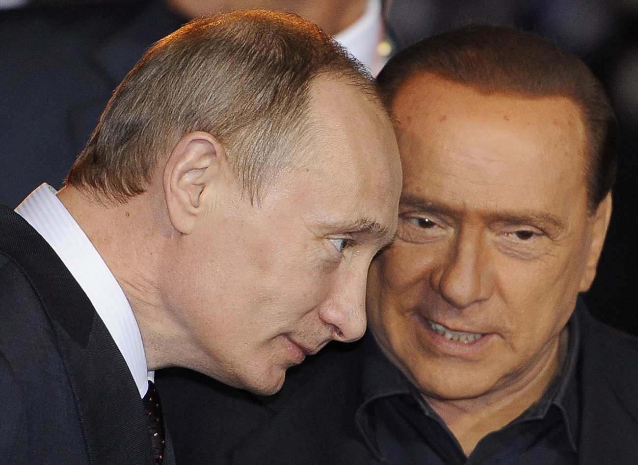 putin e berlusconi