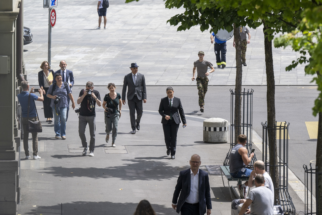 Alain Berset Swiss president on his way to announce resignation