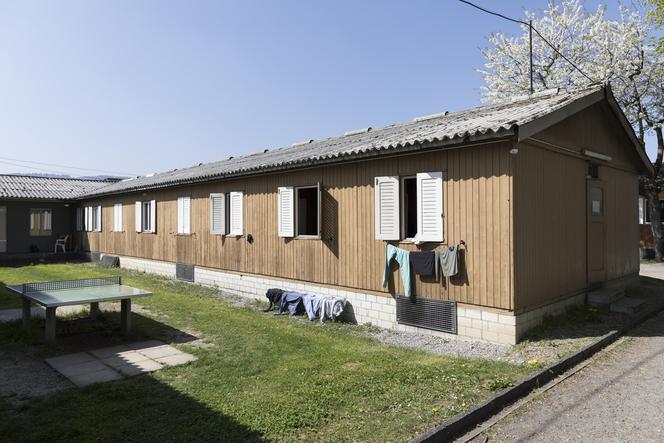 Refugee center in Zurich