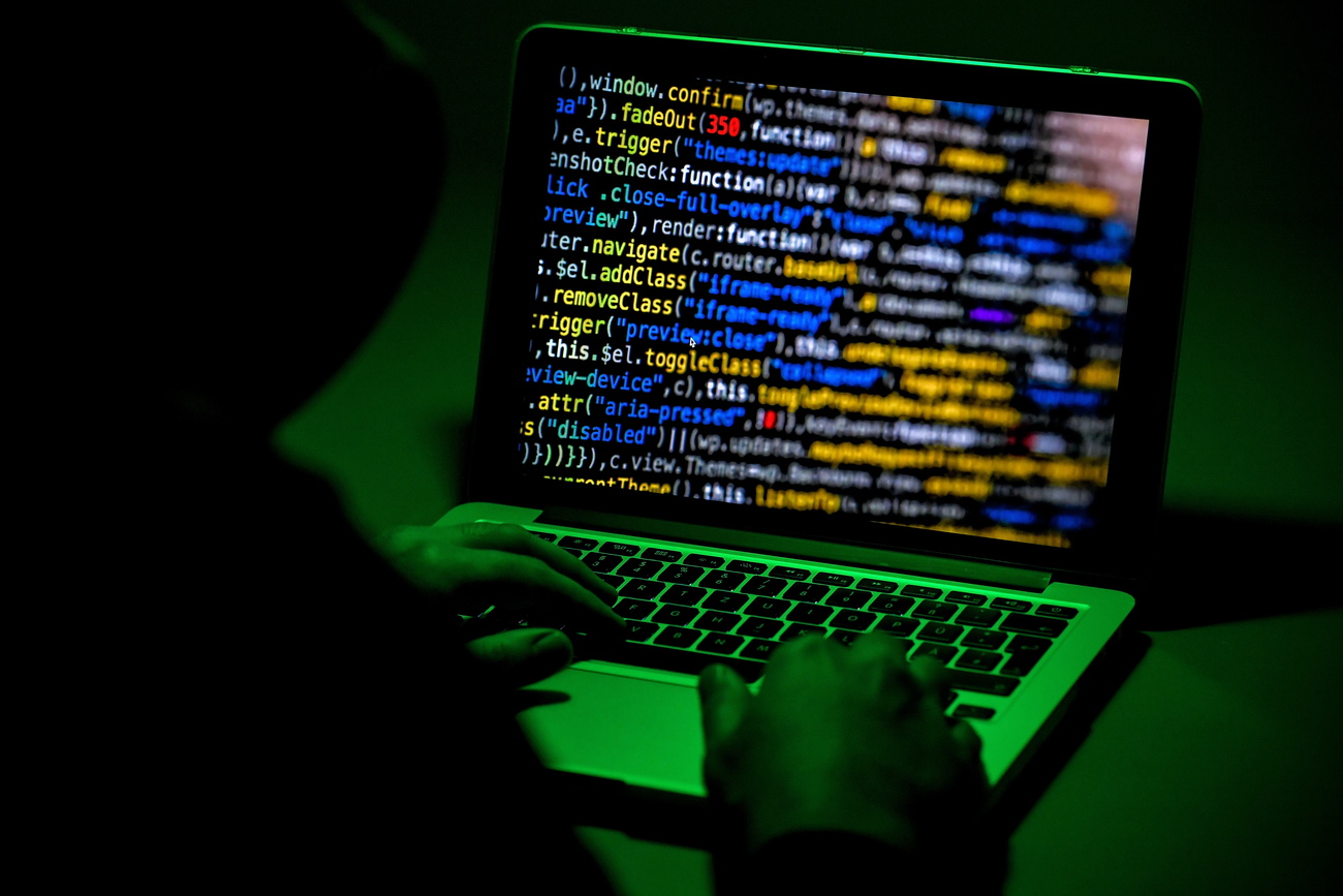 Hacker bei der Arbeit