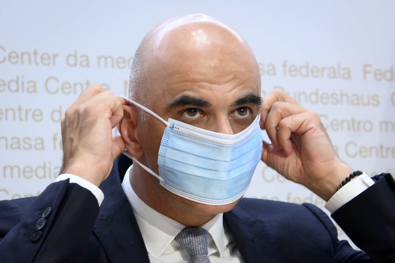 Alain Berset Cov-19 press conference Bern