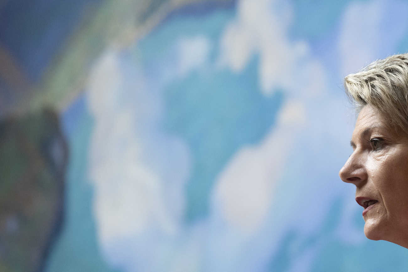 La ministre Karin Keller-Sutter