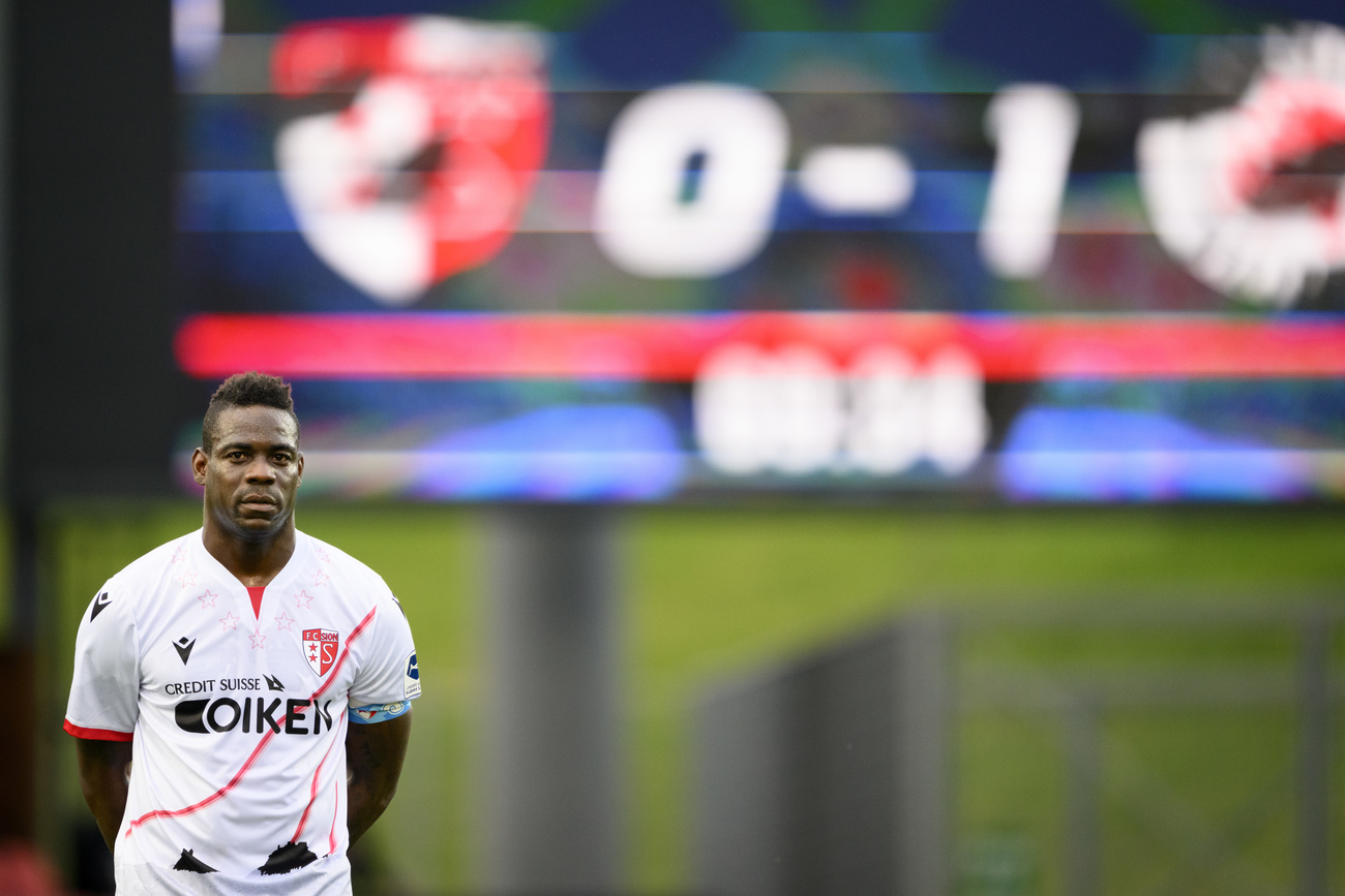 Mario Balotelli al Sion.