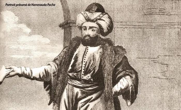 Portrait vom Bey von Tunis Hammuda al Husain