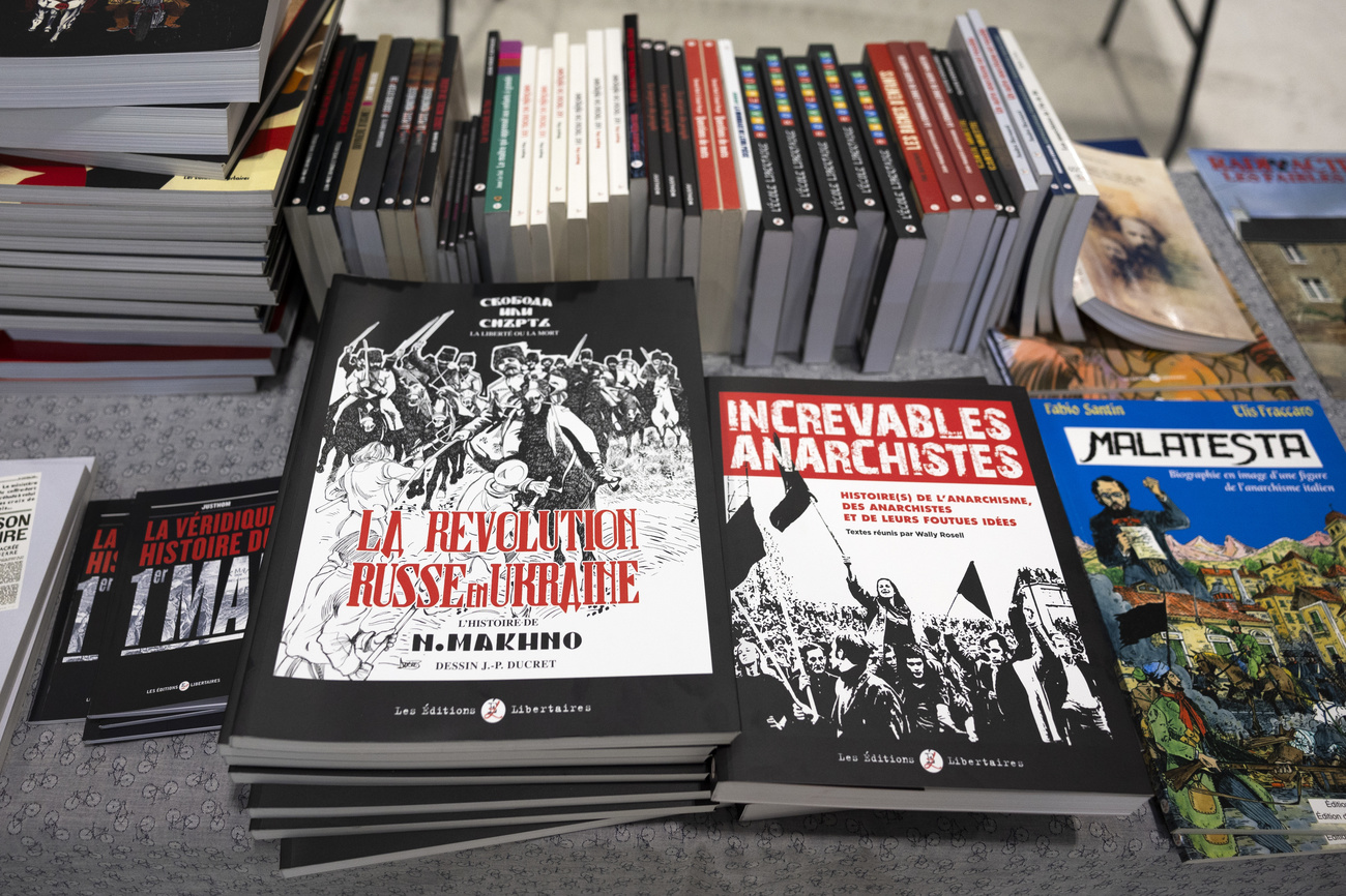 anarchist books in the book fair