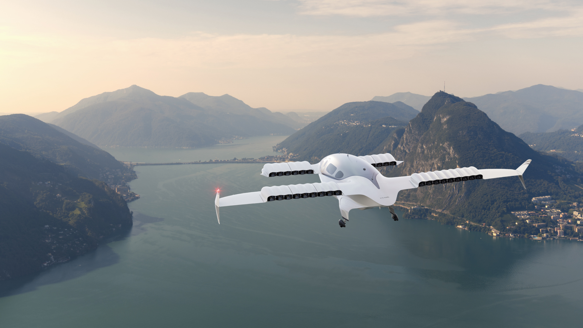 L aereo elettrico della tedesca Lilium.