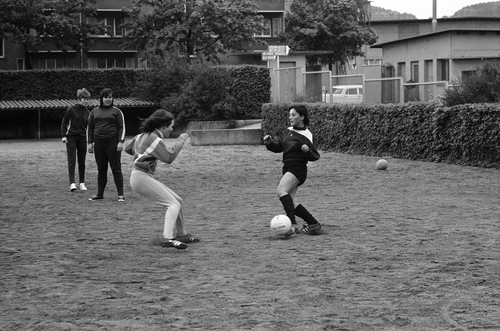 Photos issues d’un reportage sur le «Damenfussball Club Zürich