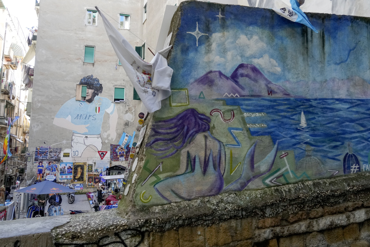 murale di Diego Armando Maradona