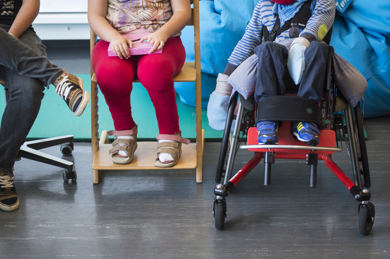 Enfant handicapé à l école