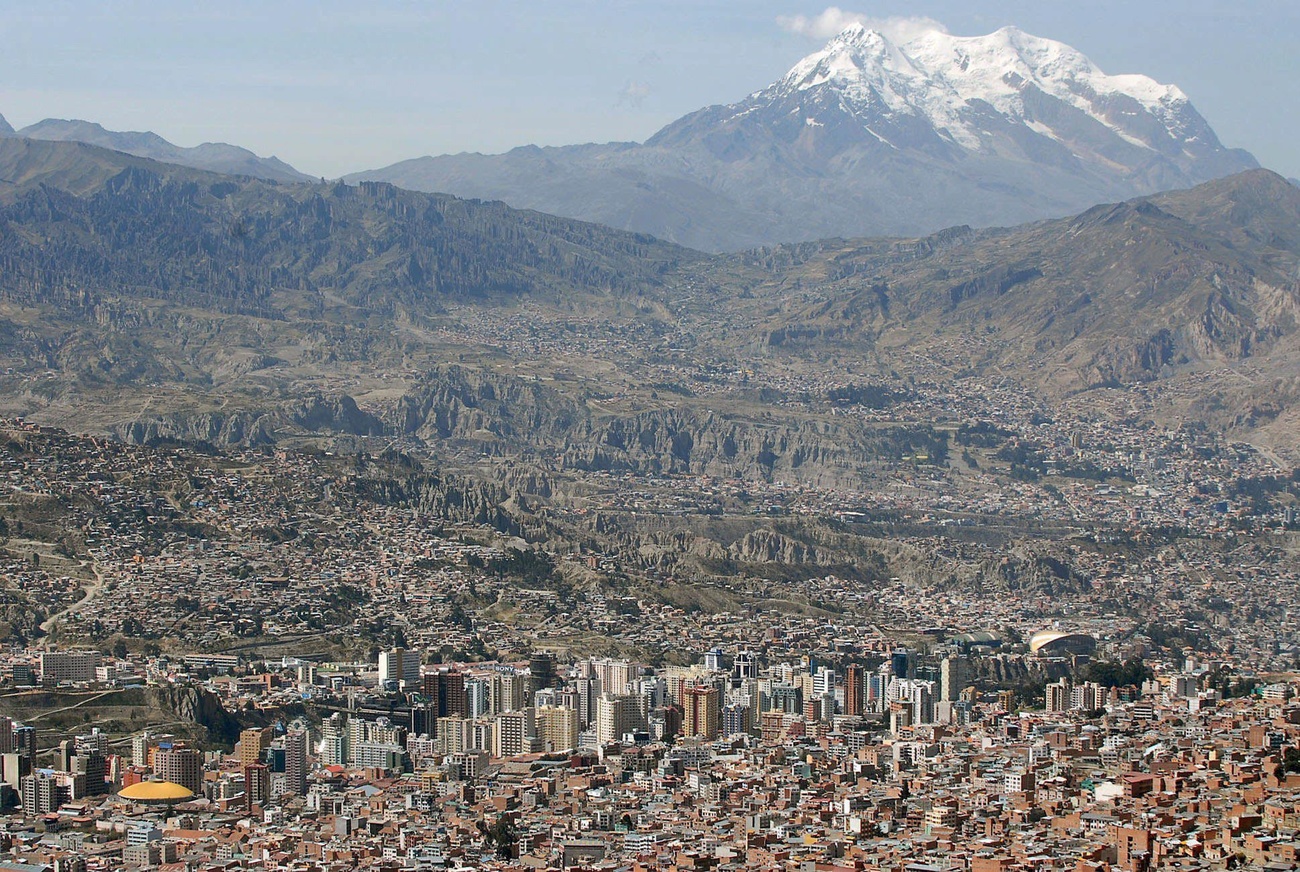 Blick auf La Paz