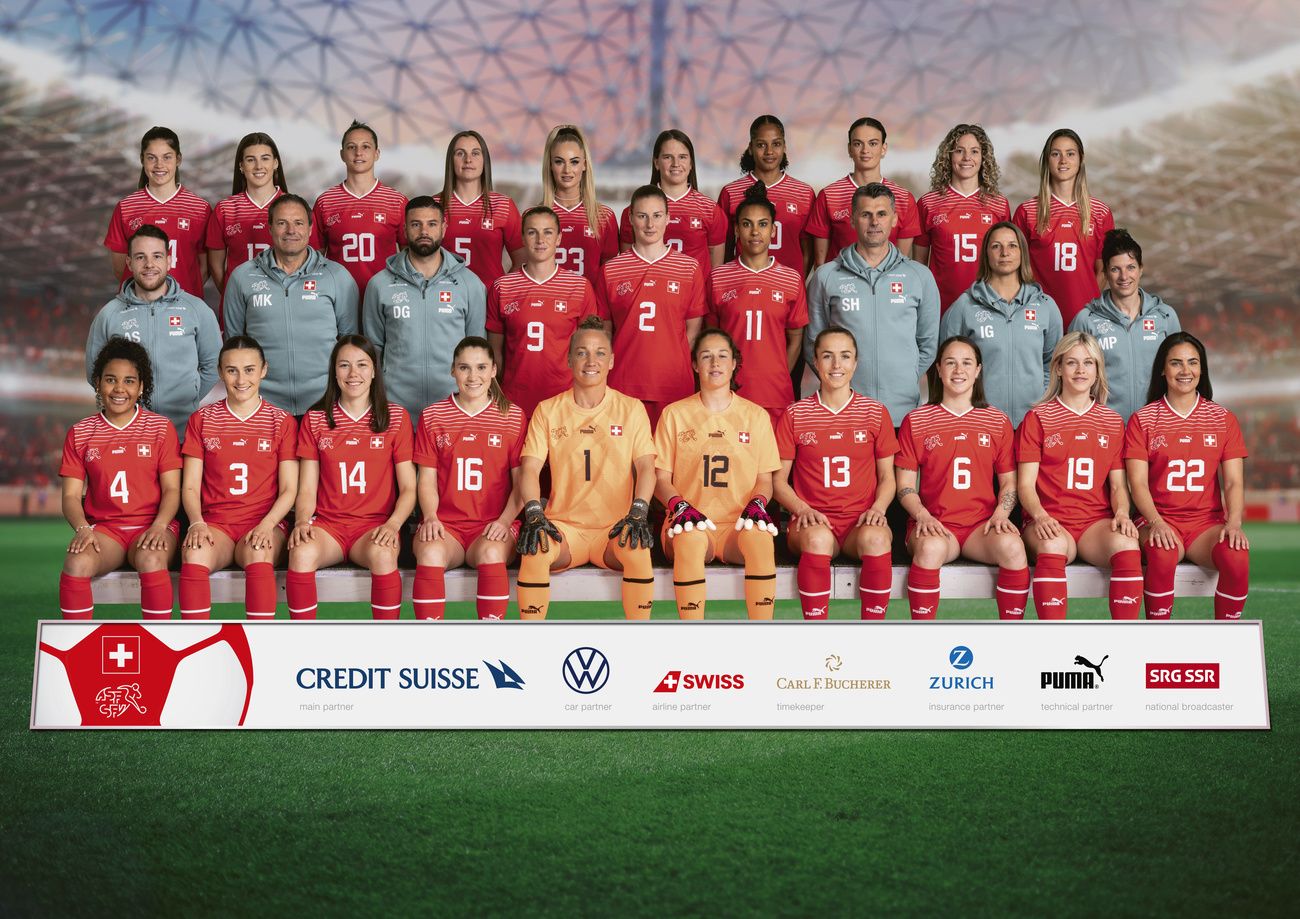 Das Frauen Fussballnati-Team