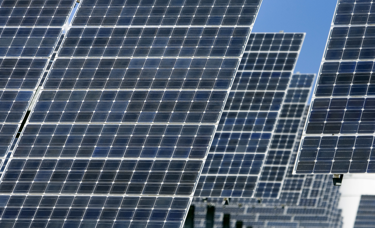 Solar panels in Switzerland