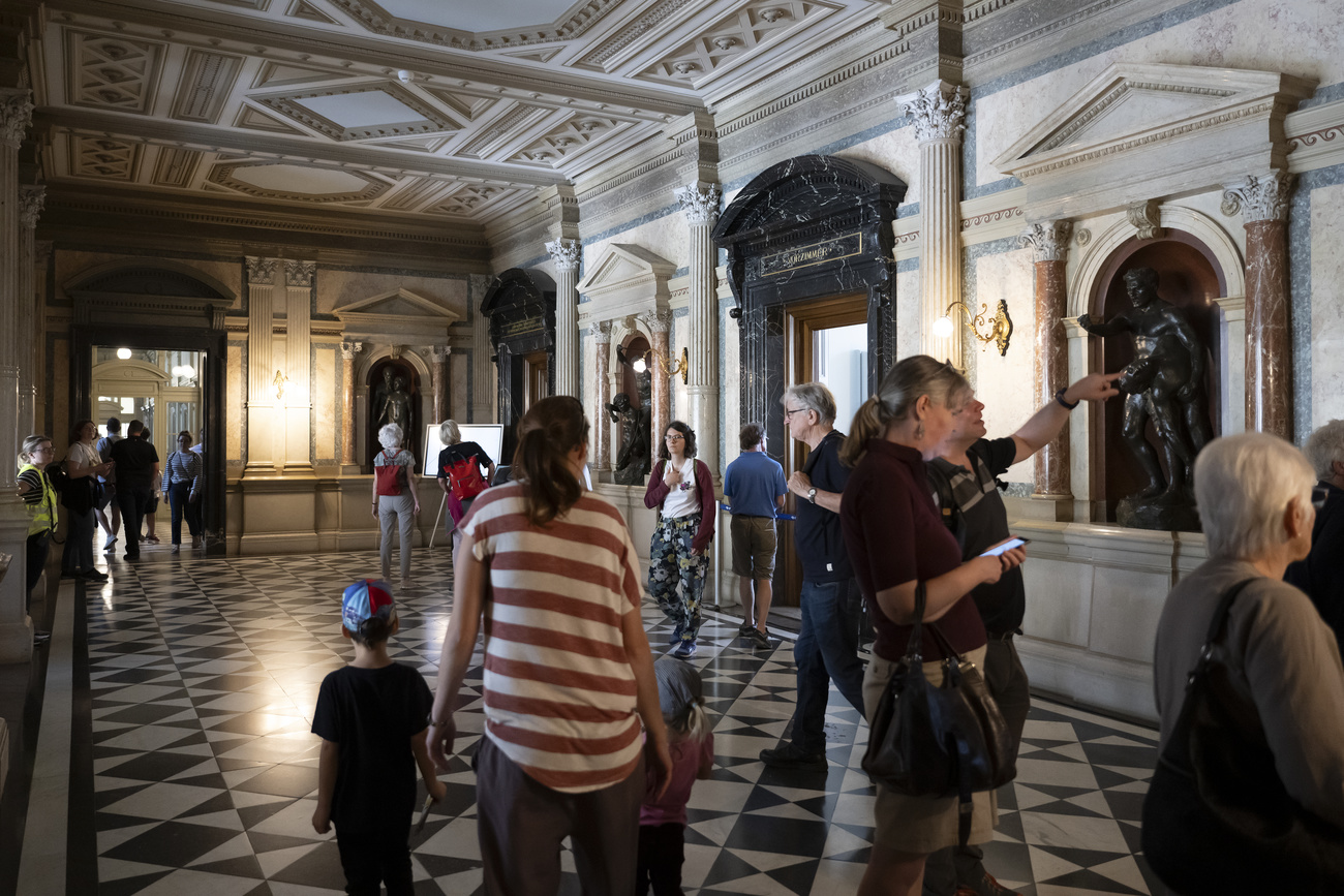 Walking in parliament