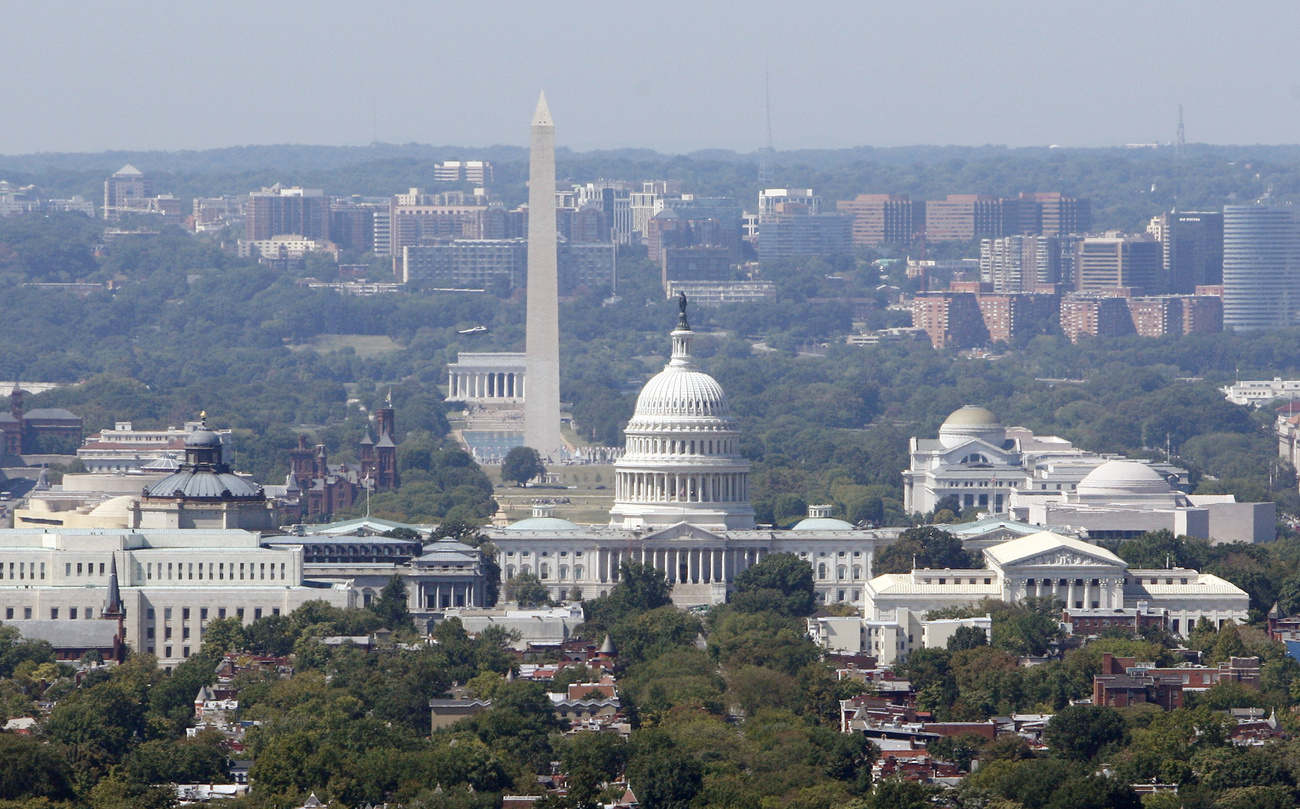Blick auf das Kapitol in Washington D.C.