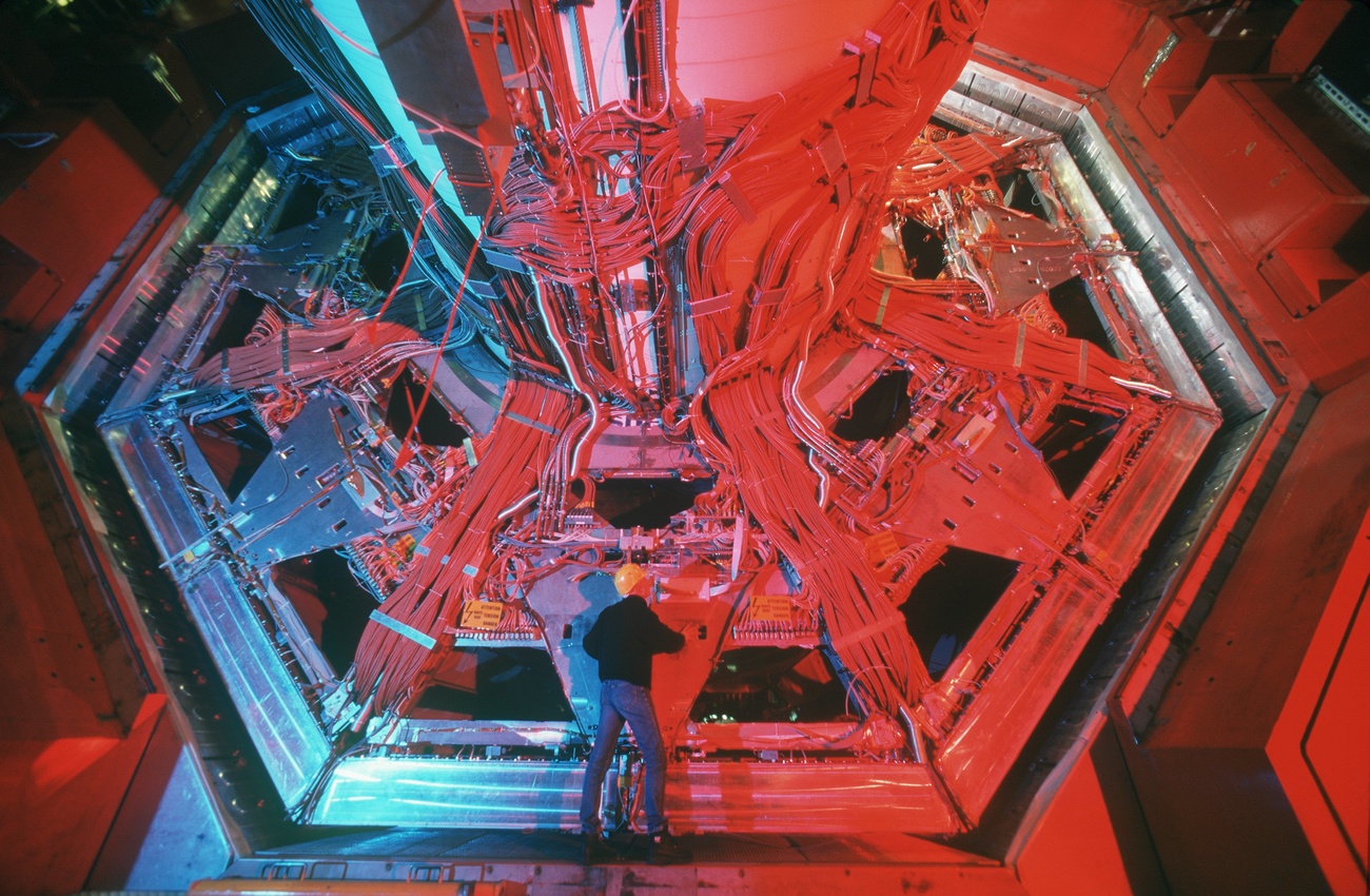 L acceleratore di particelle del CERN di Ginevra.