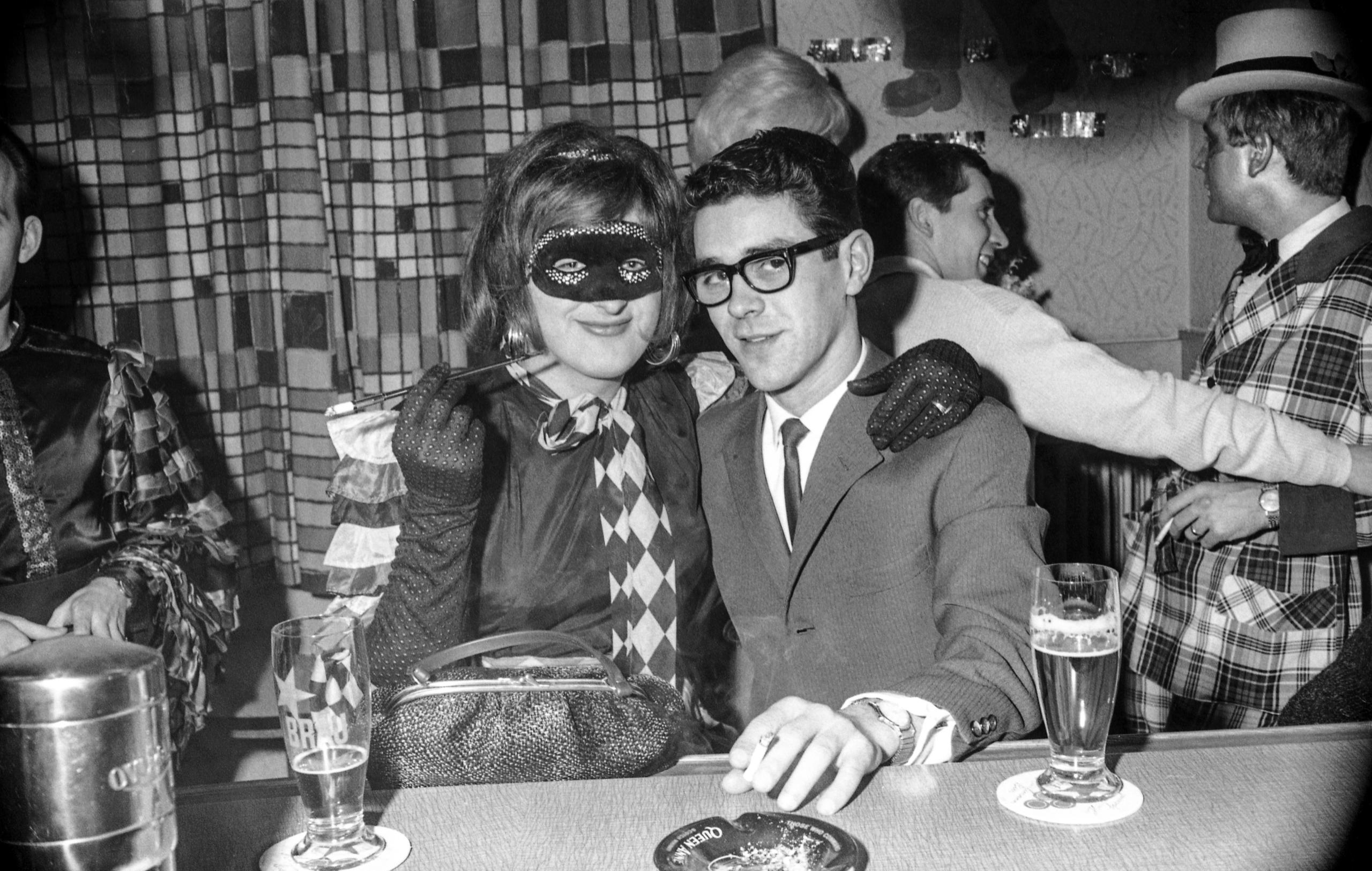 バーフューサー・バー、チューリヒ、1963年撮影