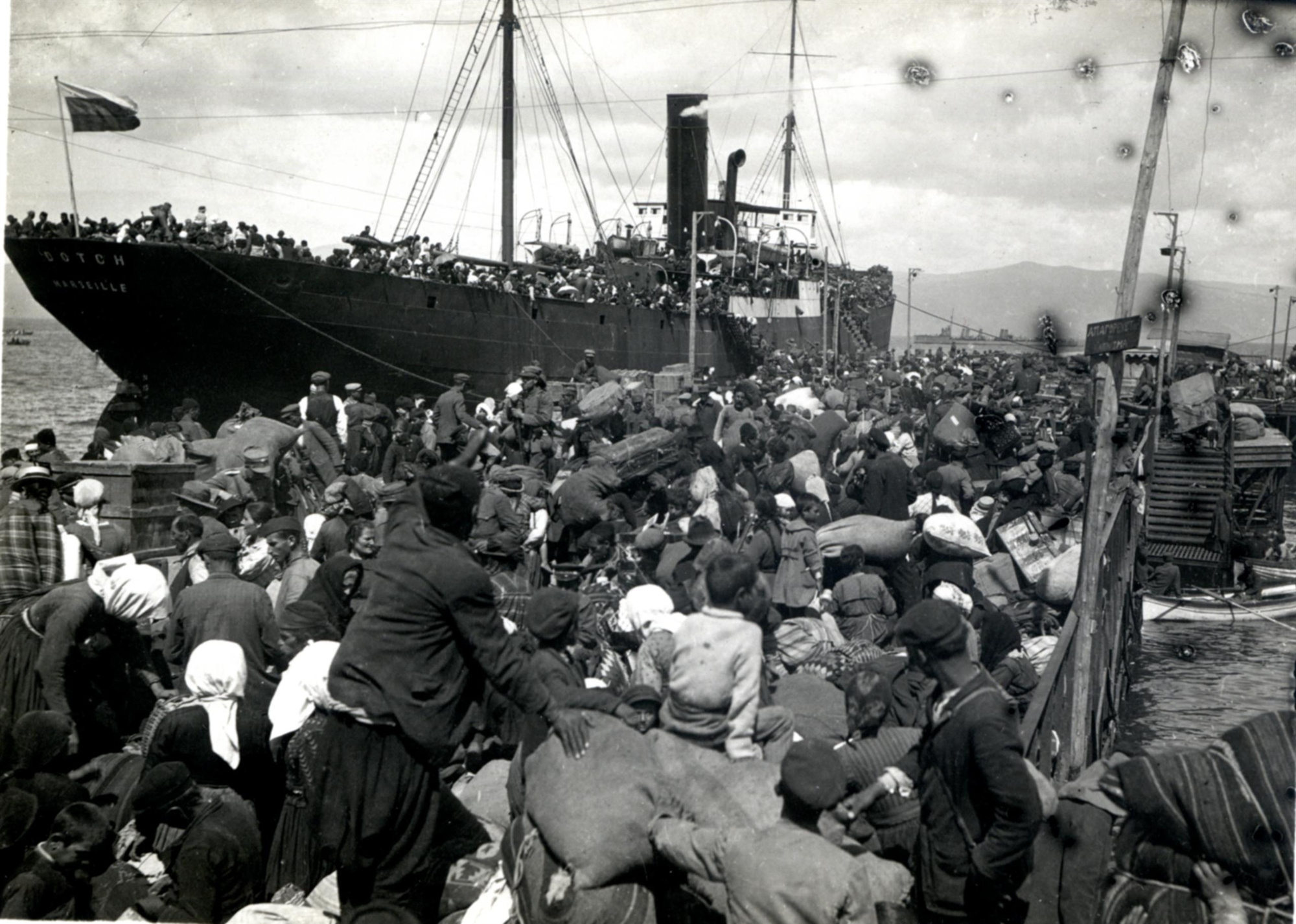 Tropas turcas en Esmirna, 1922