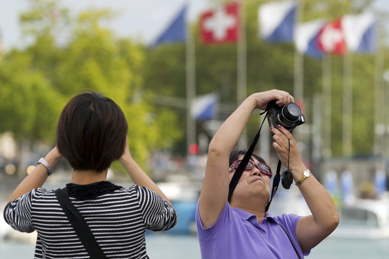Des touristes asiatiques