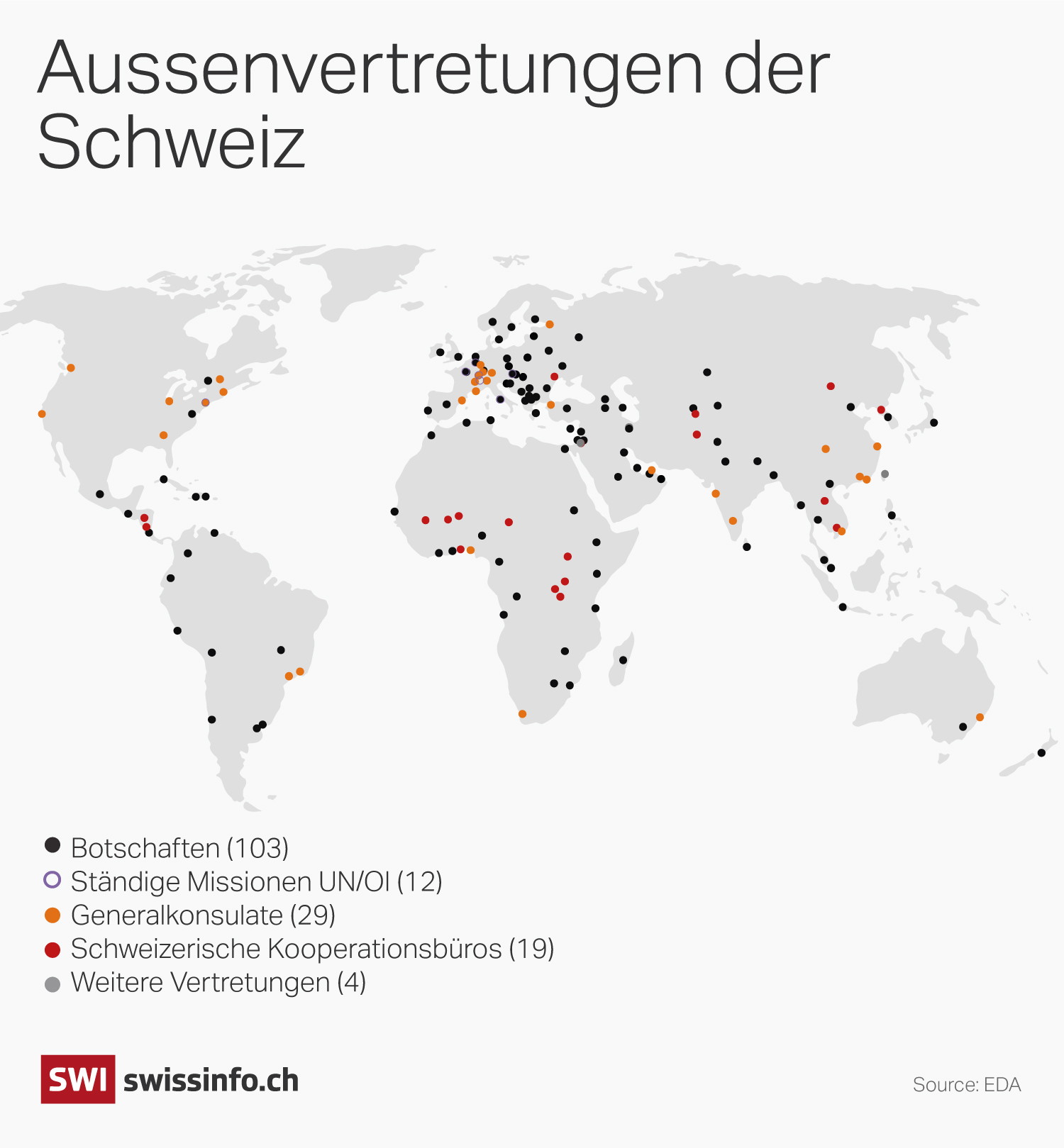 Aussenvertretungen der Schweiz