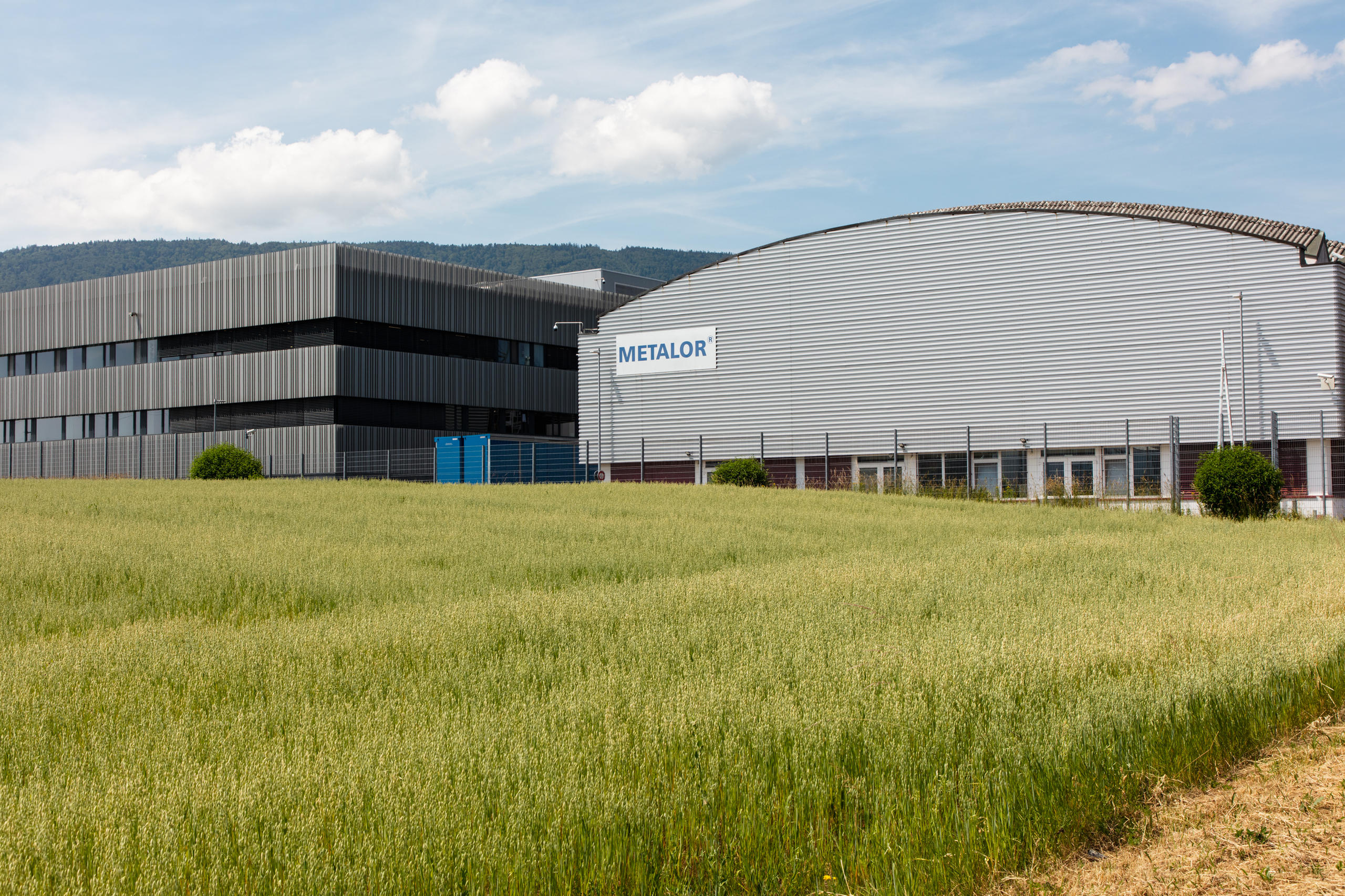 Las instalaciones de Metalor Technologies SA en Marin-Epagnier, Suiza.