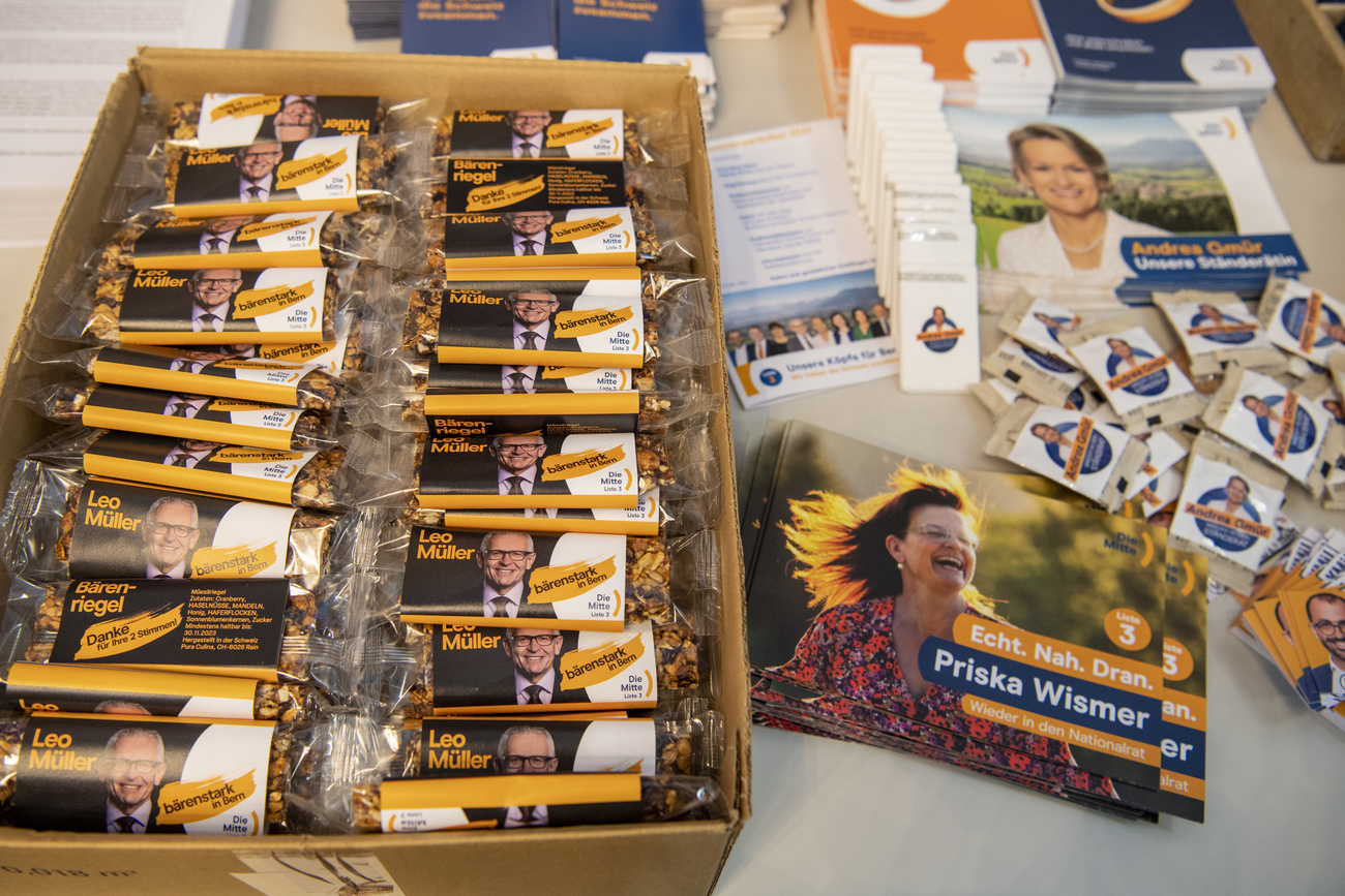 Matériel électoral suisse