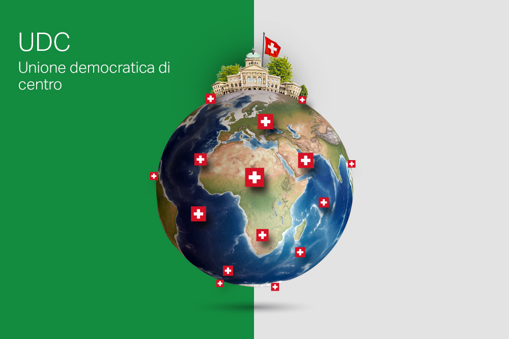 Illustrazione verde con sigla UDC