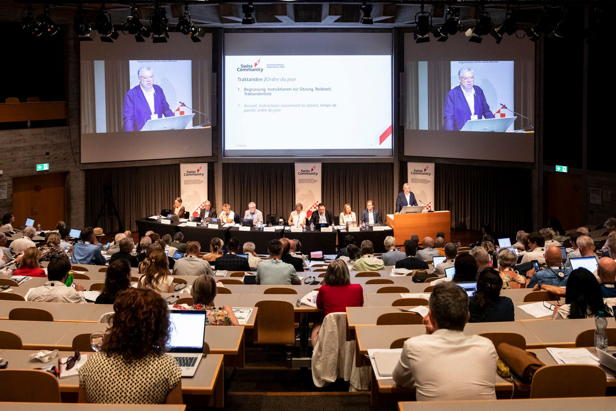 Organisation for the Swiss Abroad Congress in st Gallen 2023