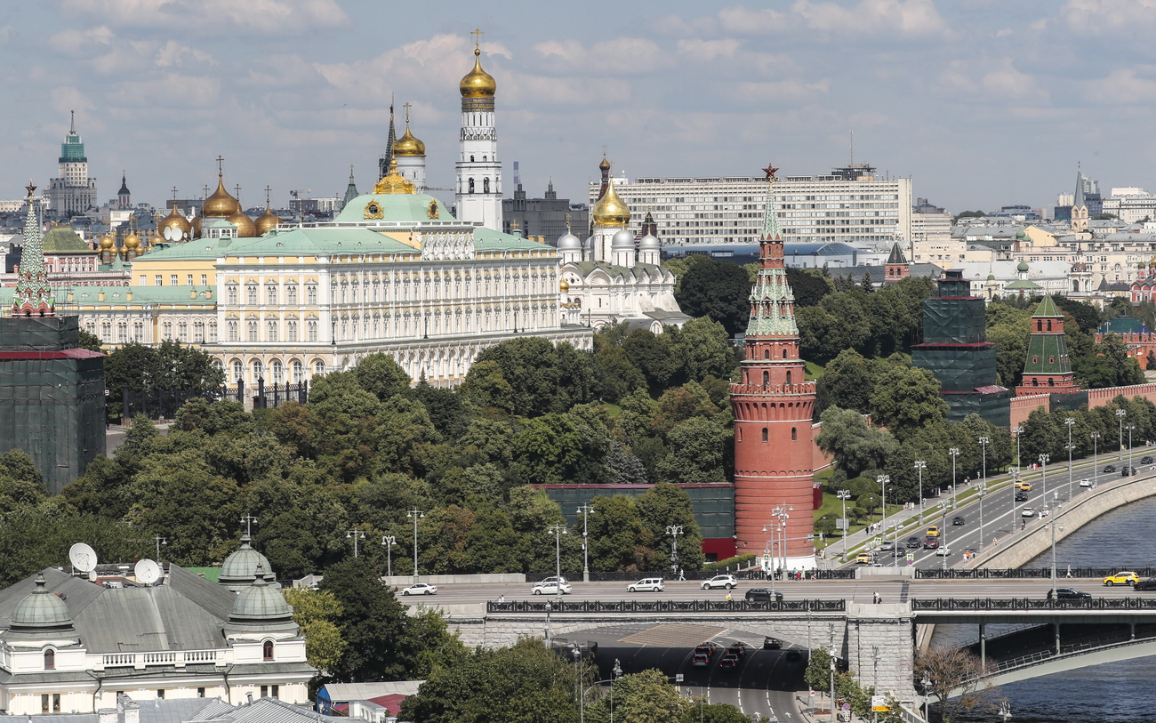 Image of the Kremlin in Moscow.