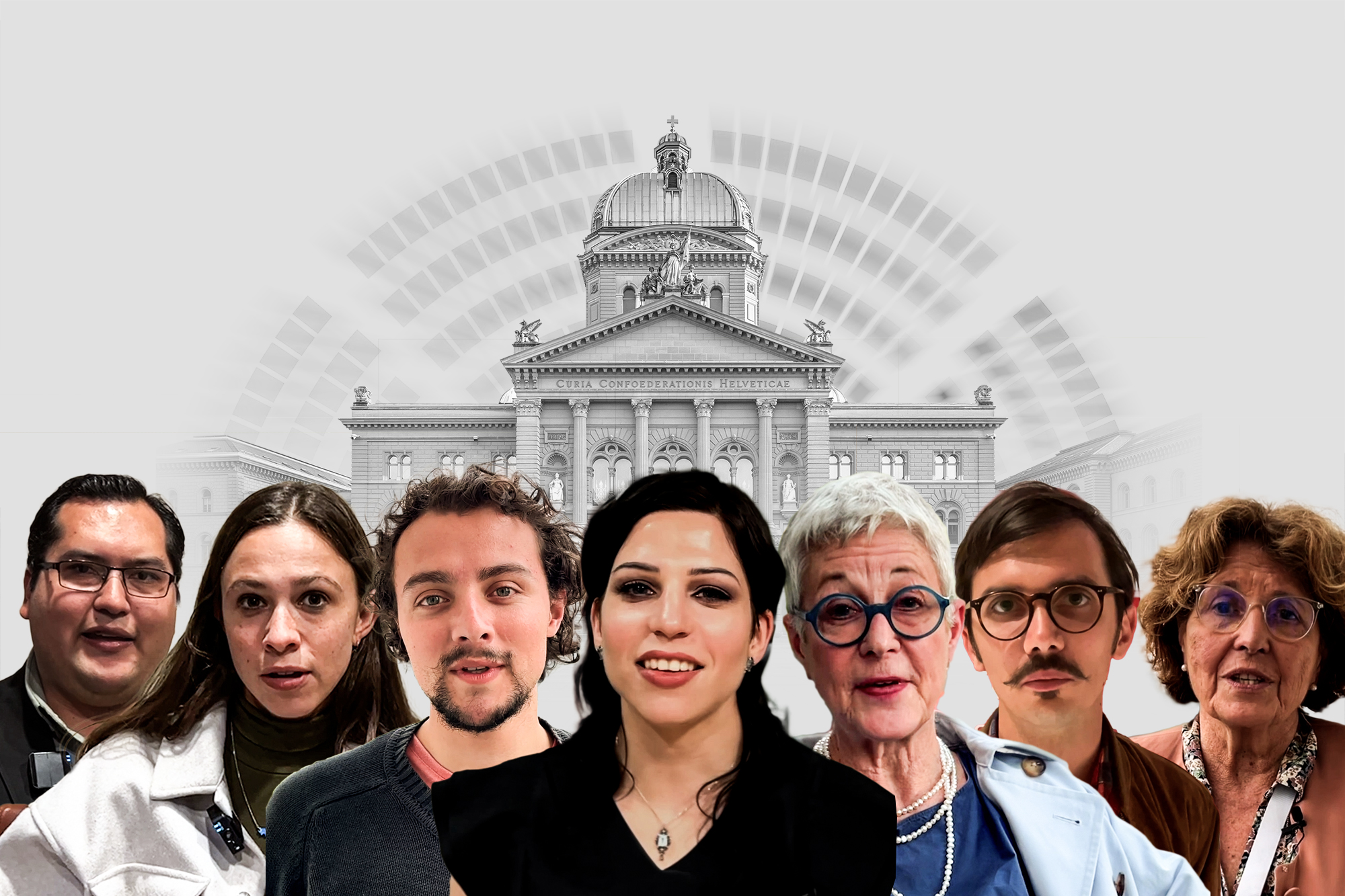 Miembros de la comunidad suiza en el mundo