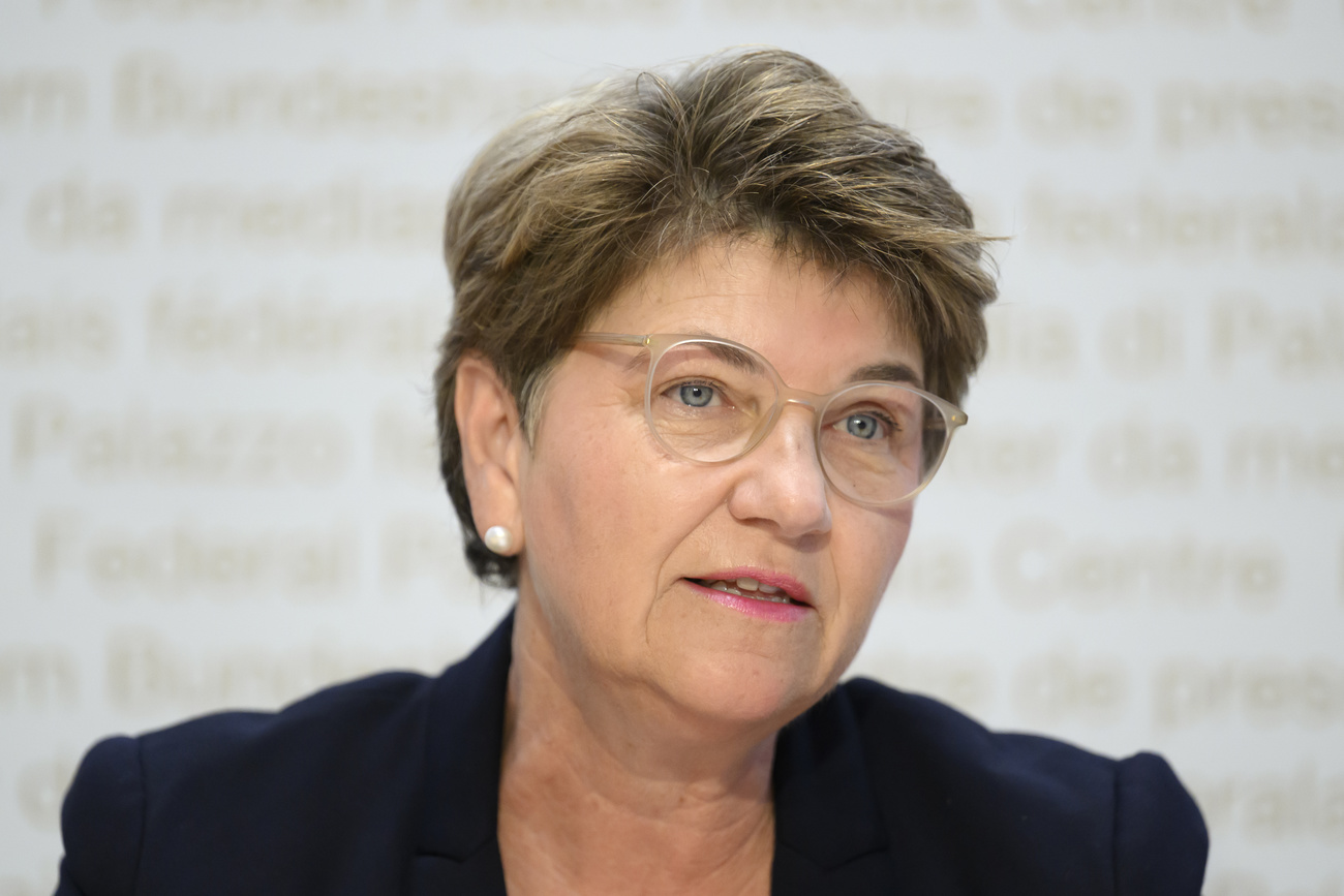 Swiss Defence Minister Viola Amherd