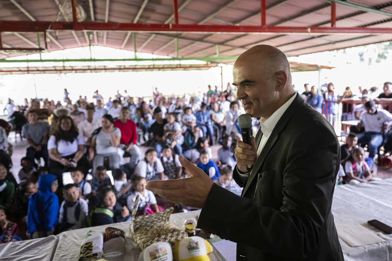 Alain Berset in Kolumbien