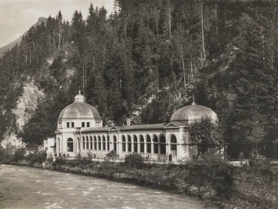 The Büvetta Tarasp in 1939