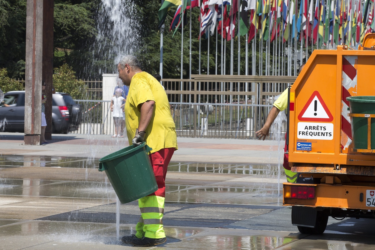 Heat wave in switzerland