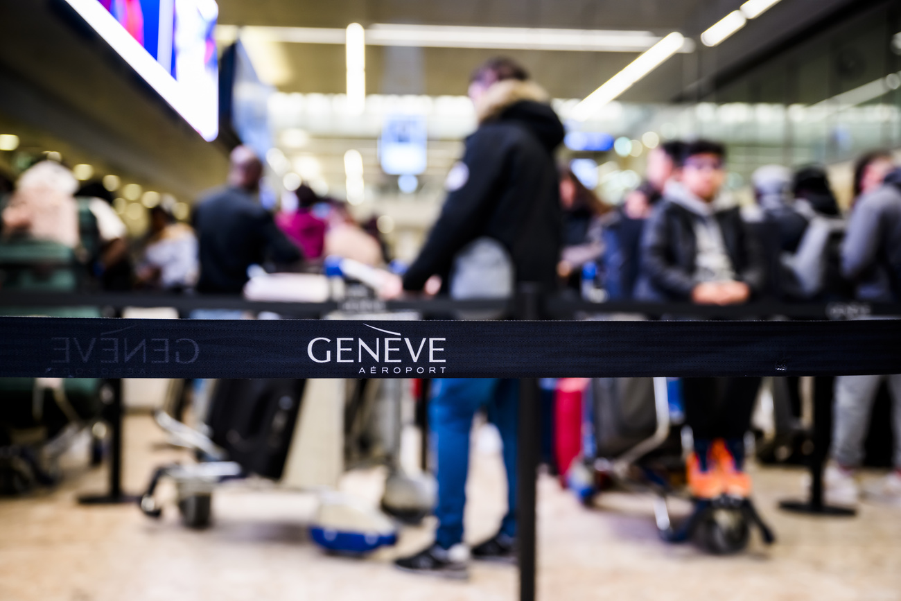 L aeroporto di Ginevra.