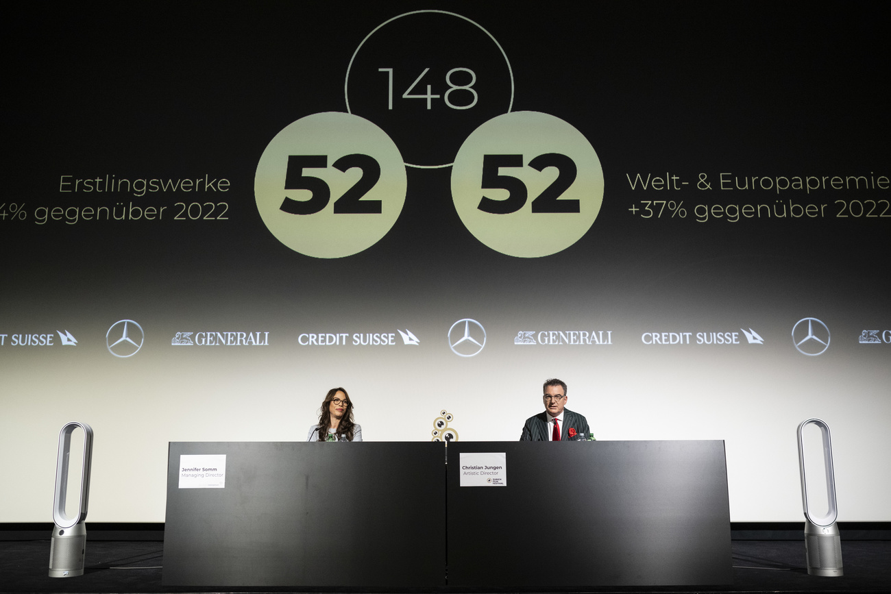 Imagen de la rueda de prensa del Festival de Cine de Zúrich