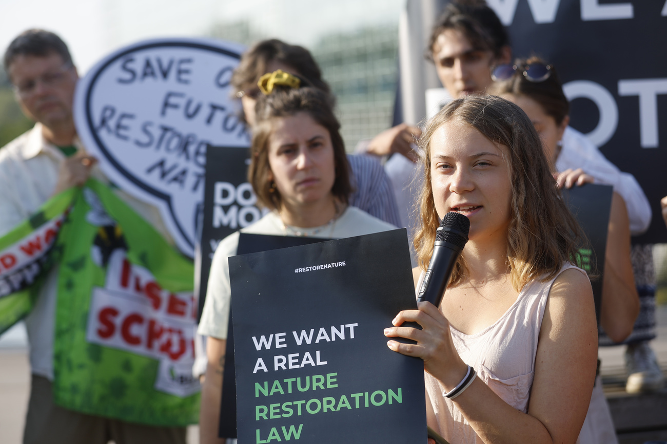 Climate strikes: Greta Thunberg influenced third of Swiss population - SWI