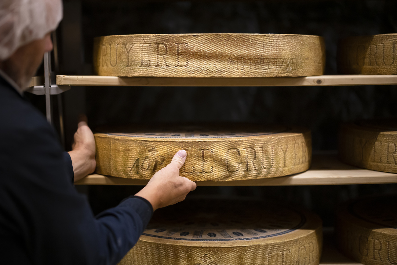 Gruyère cheese.