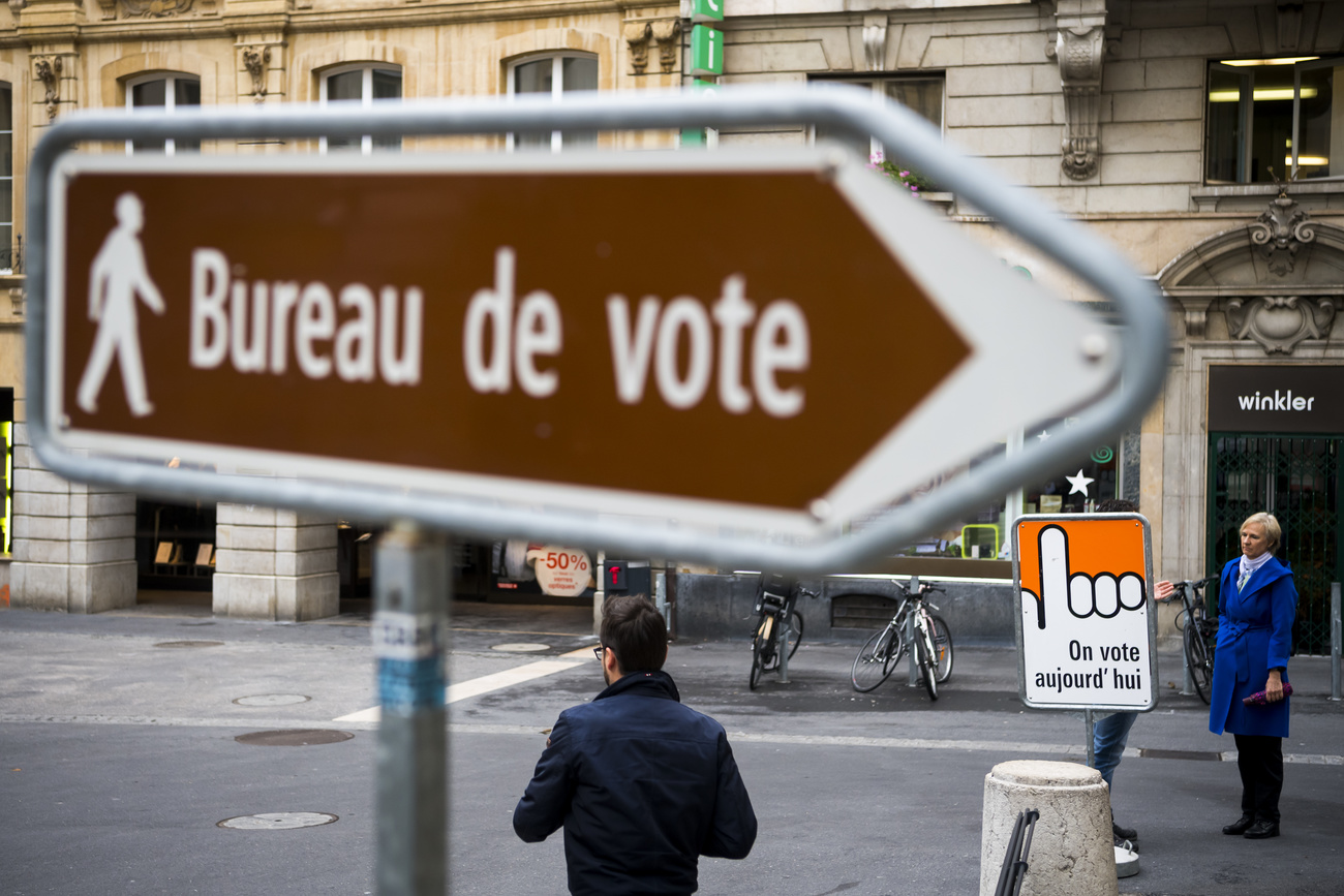 panneau bureau de vote