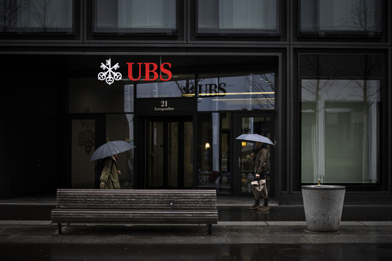 UBS bank in Switzerland.