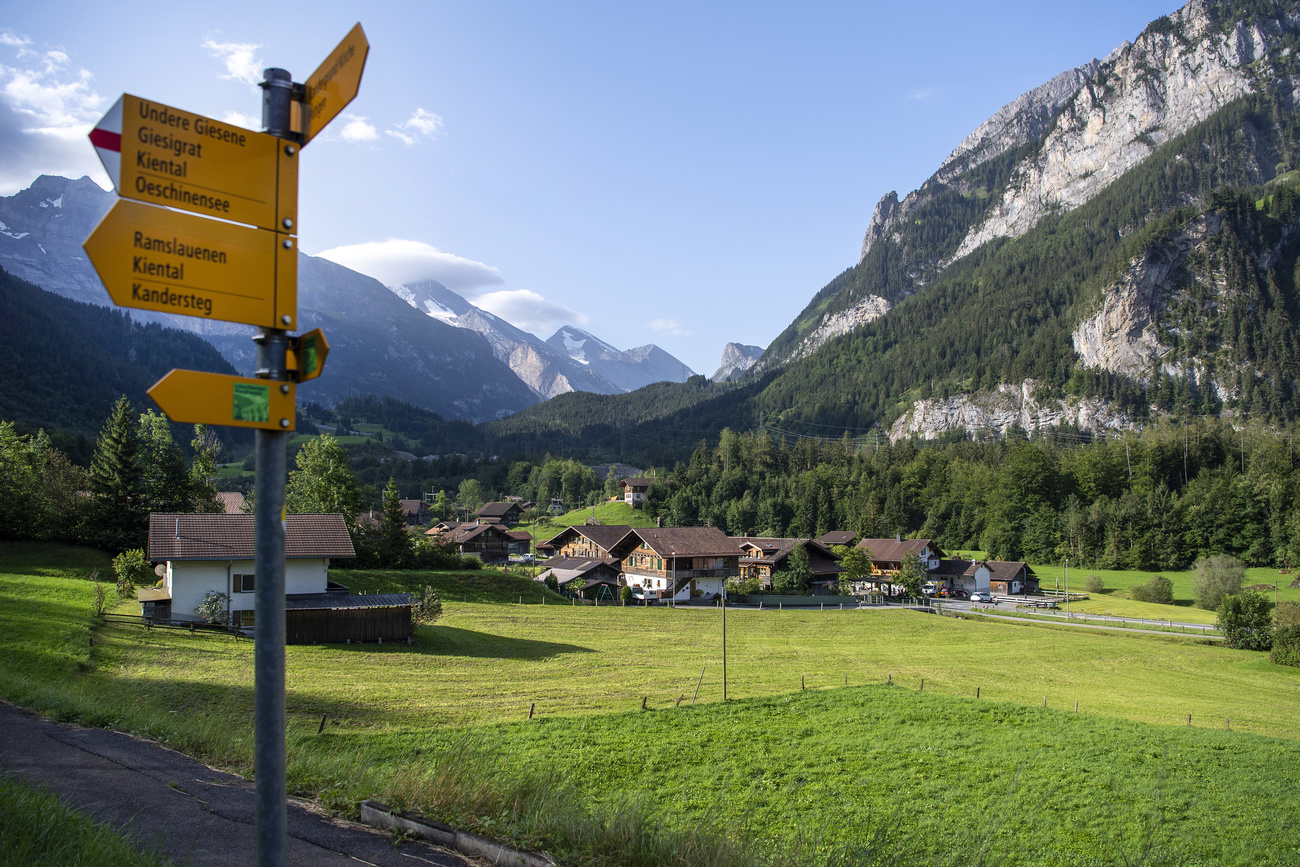 Il paesino di Mitholz.
