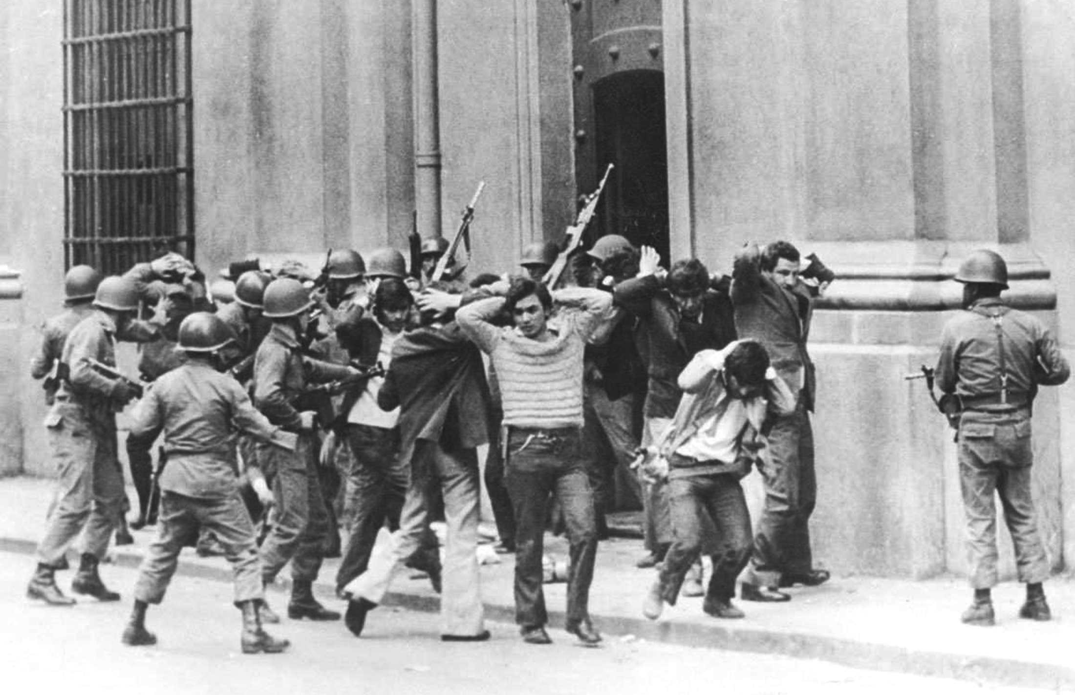El golpe de Estado en Santiago de Chile, el 11 de septiembre de 1973.