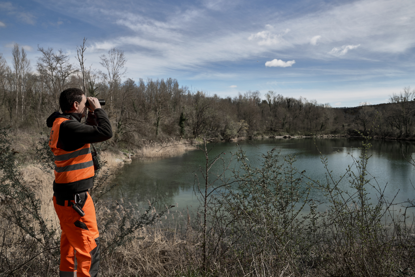 Cern employee studying the possible environmental impact of FCC particle accelerator path.