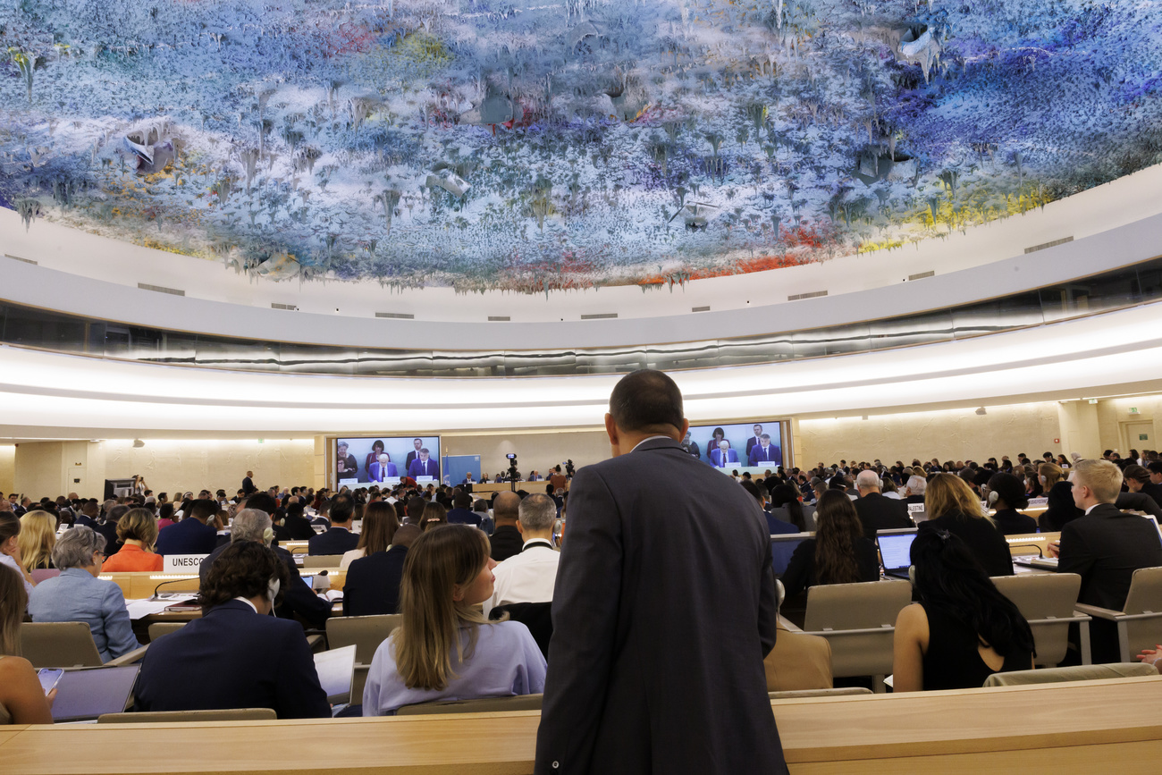 Human Rights Council in session
