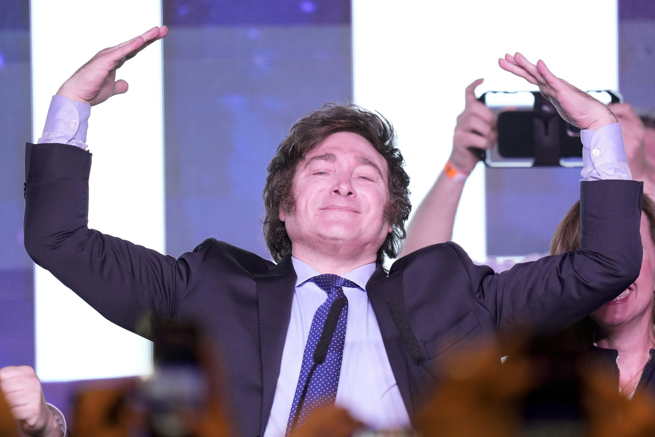 Argentinian presidential Candidate Javier Milei