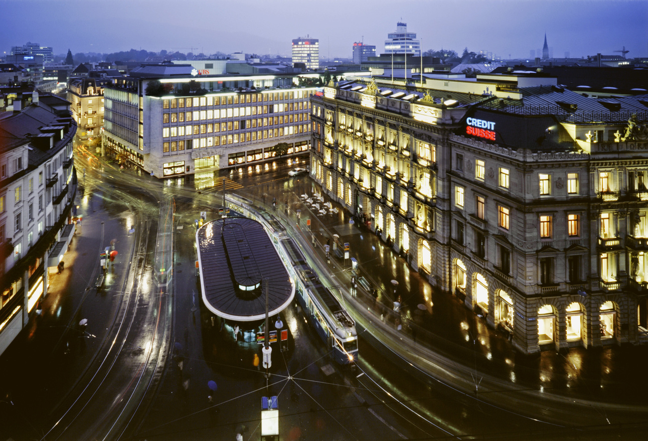 Finance centre in Zurich.