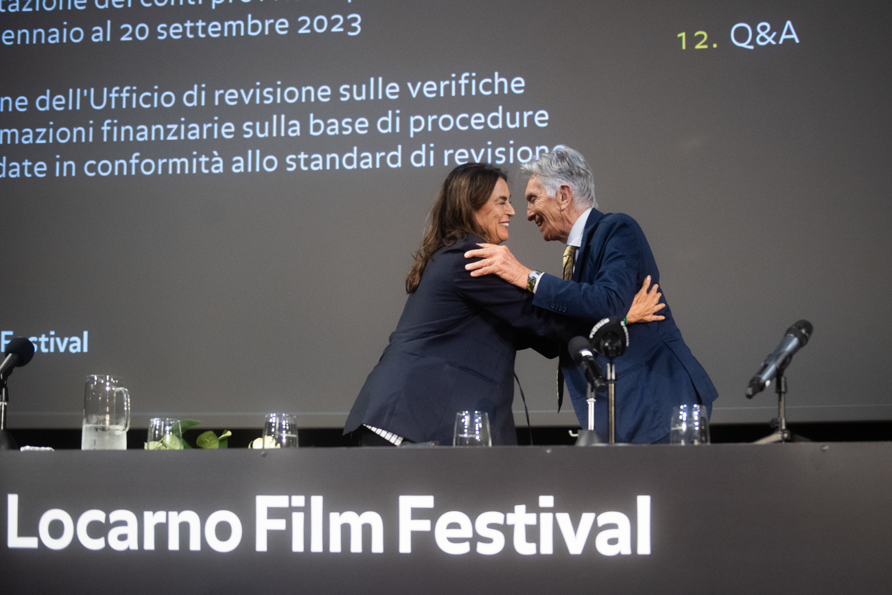 Maja Hoffmann e Marco Solari, il presente e il passato del festival locarnese.